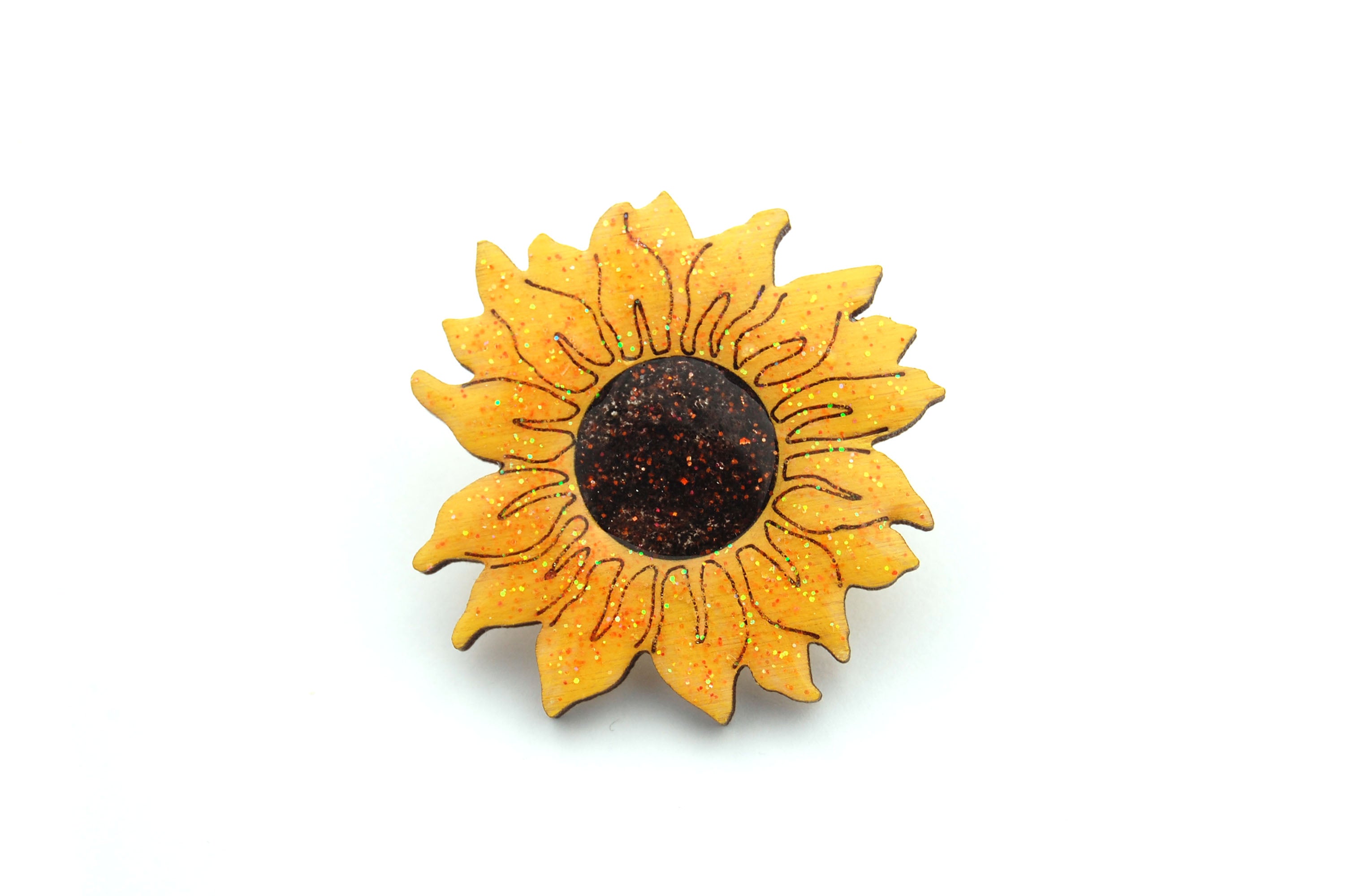 Sunflower Brooch