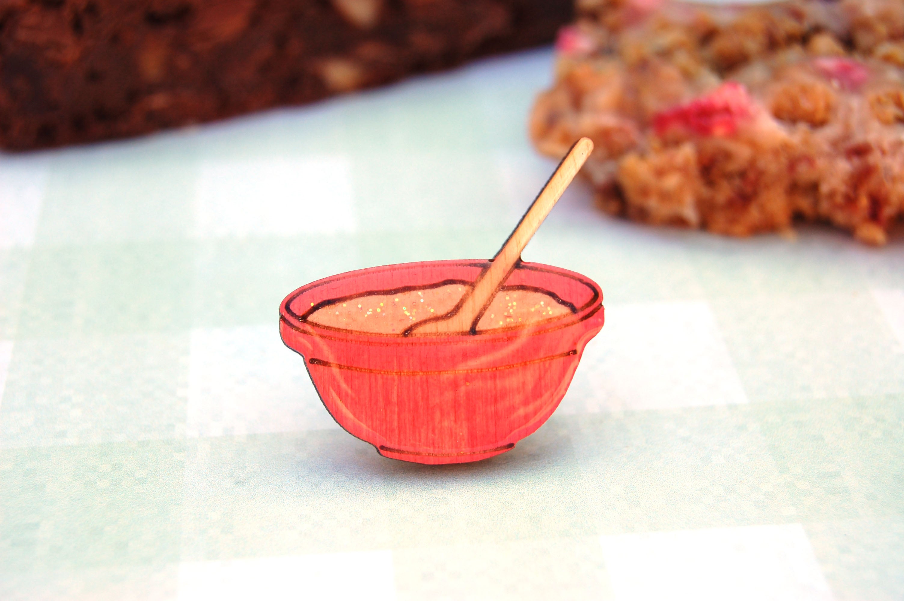 Mixing Bowl Pin Badge