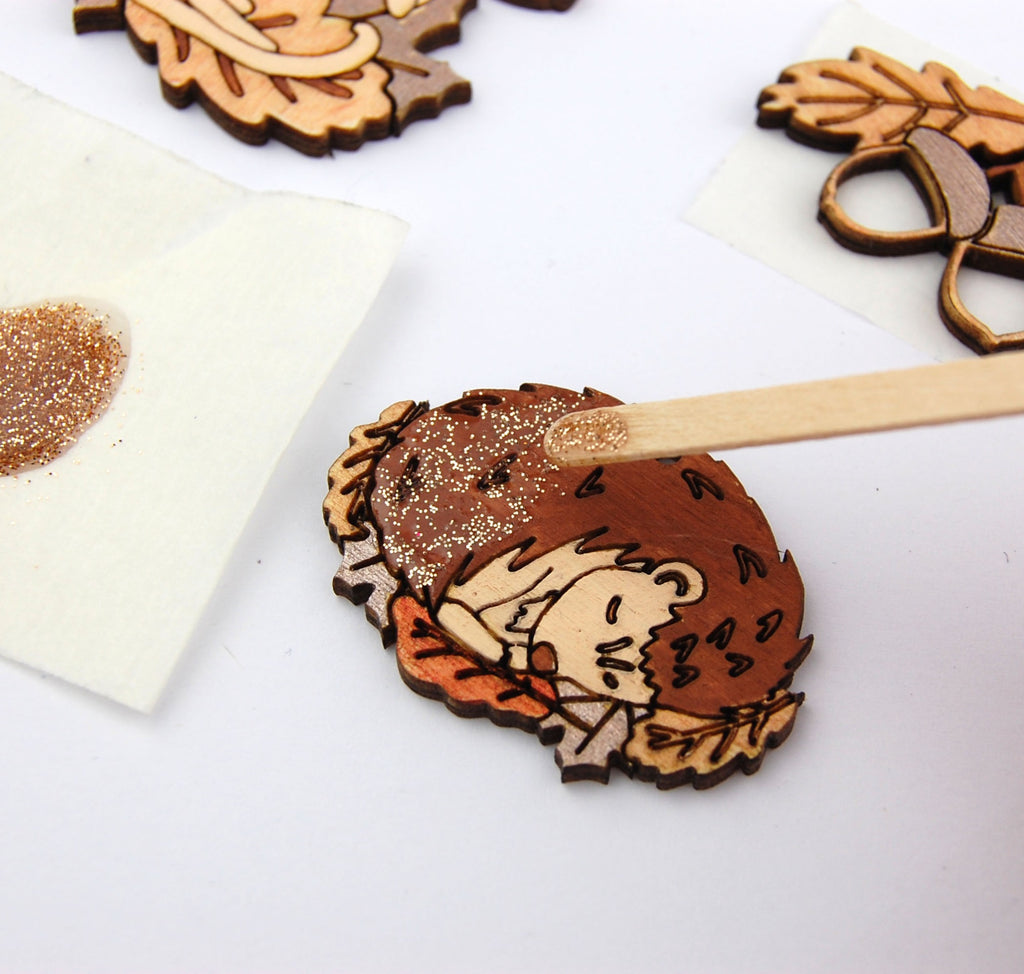 UV Resin Starter Kit  -  Woodland Animals