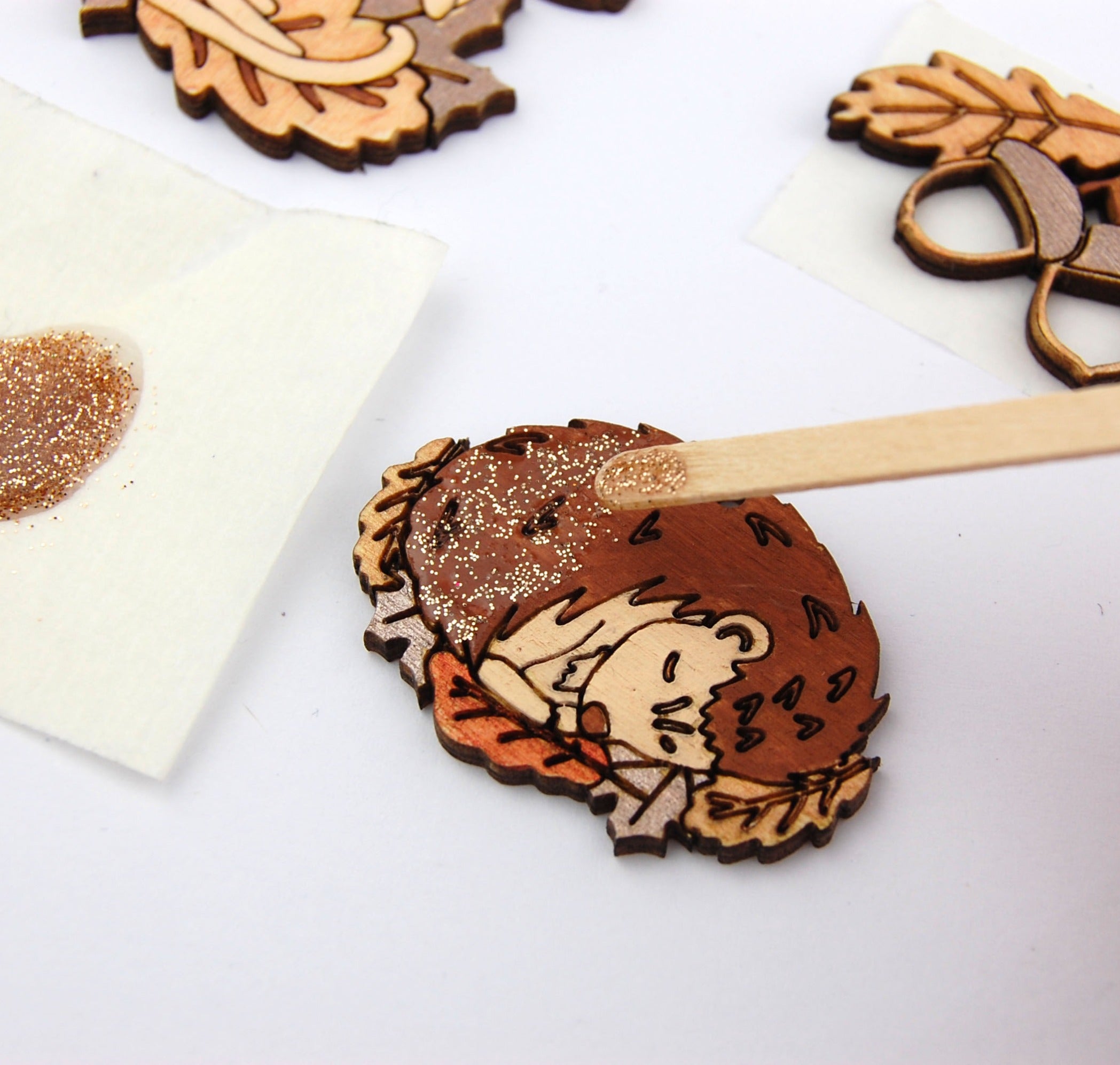 UV Resin Starter Kit  -  Woodland Animals