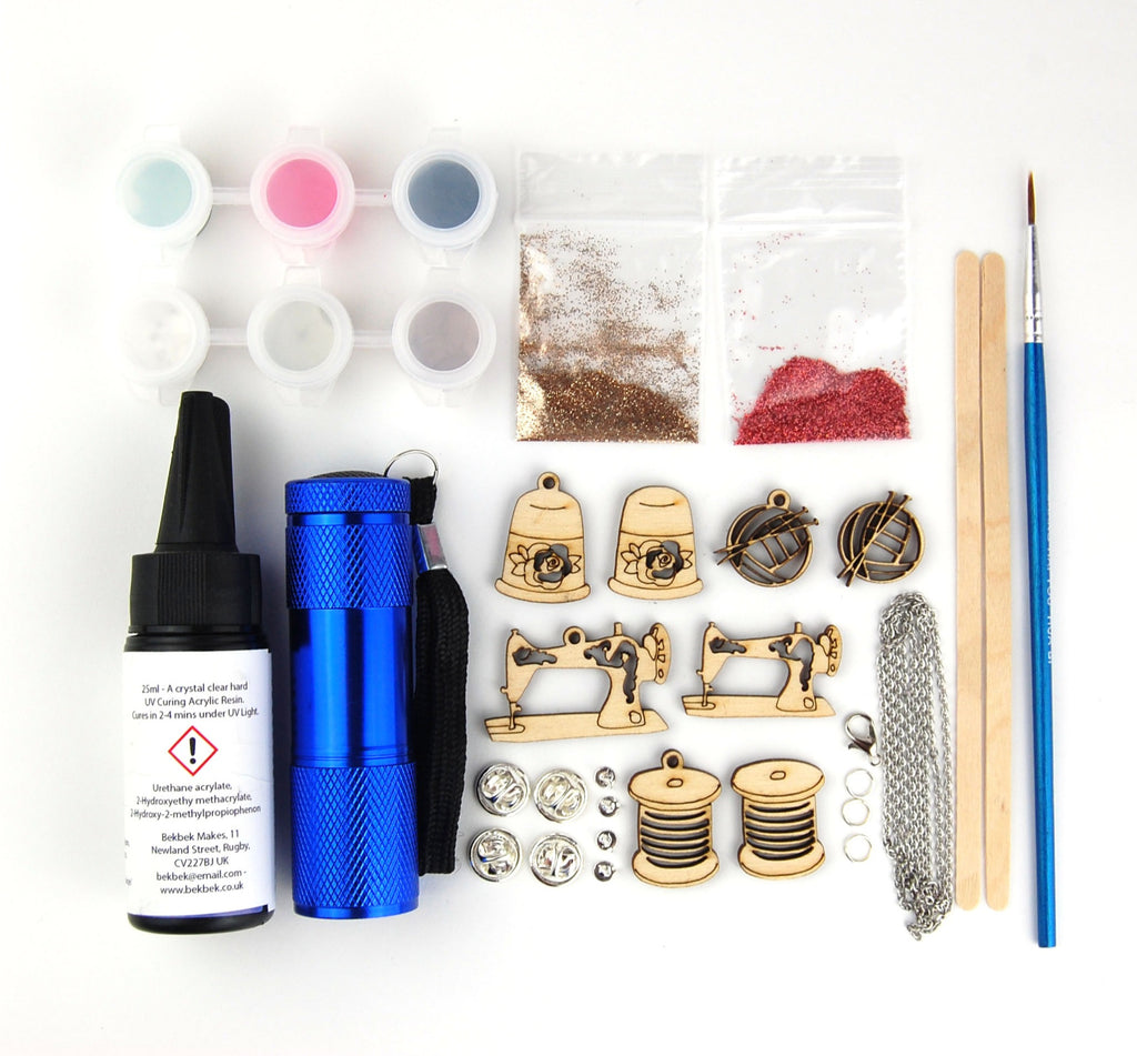 UV Resin Starter Kit  -  Sewing & Knitting