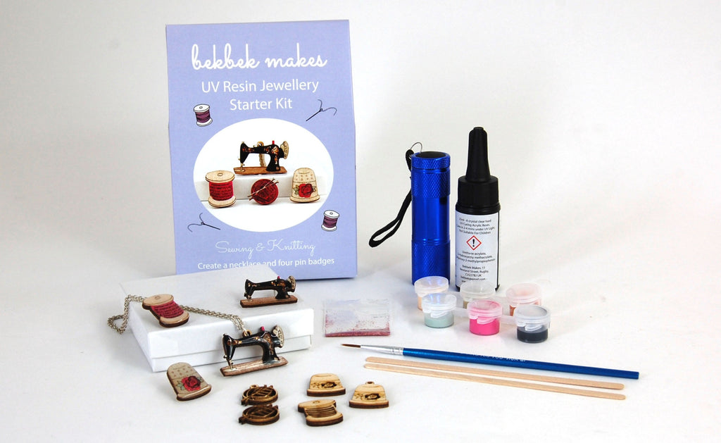 UV Resin Starter Kit  -  Sewing & Knitting