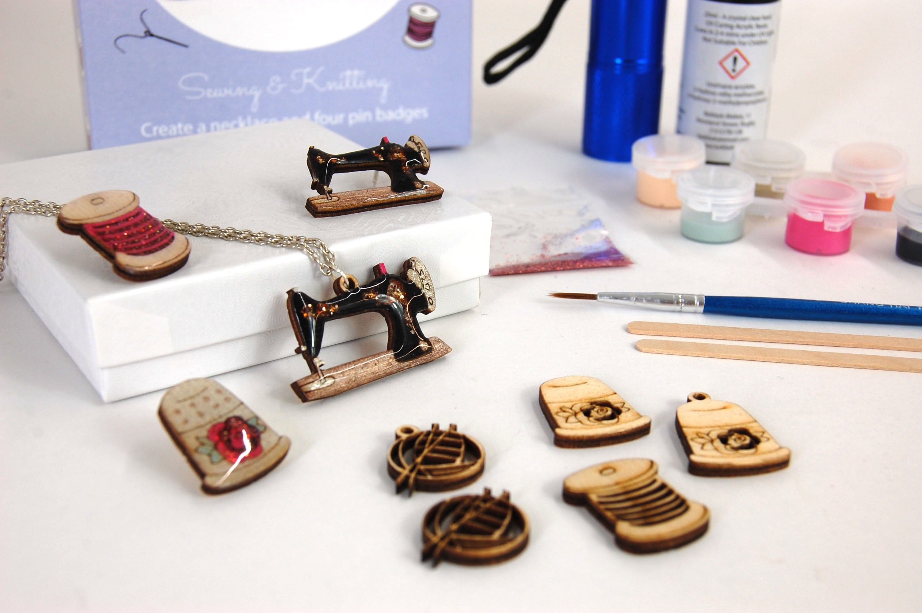 UV Resin Starter Kit  -  Sewing & Knitting