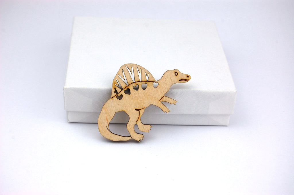 Dinosaur Wooden Shapes - 2 x Spinosaurus
