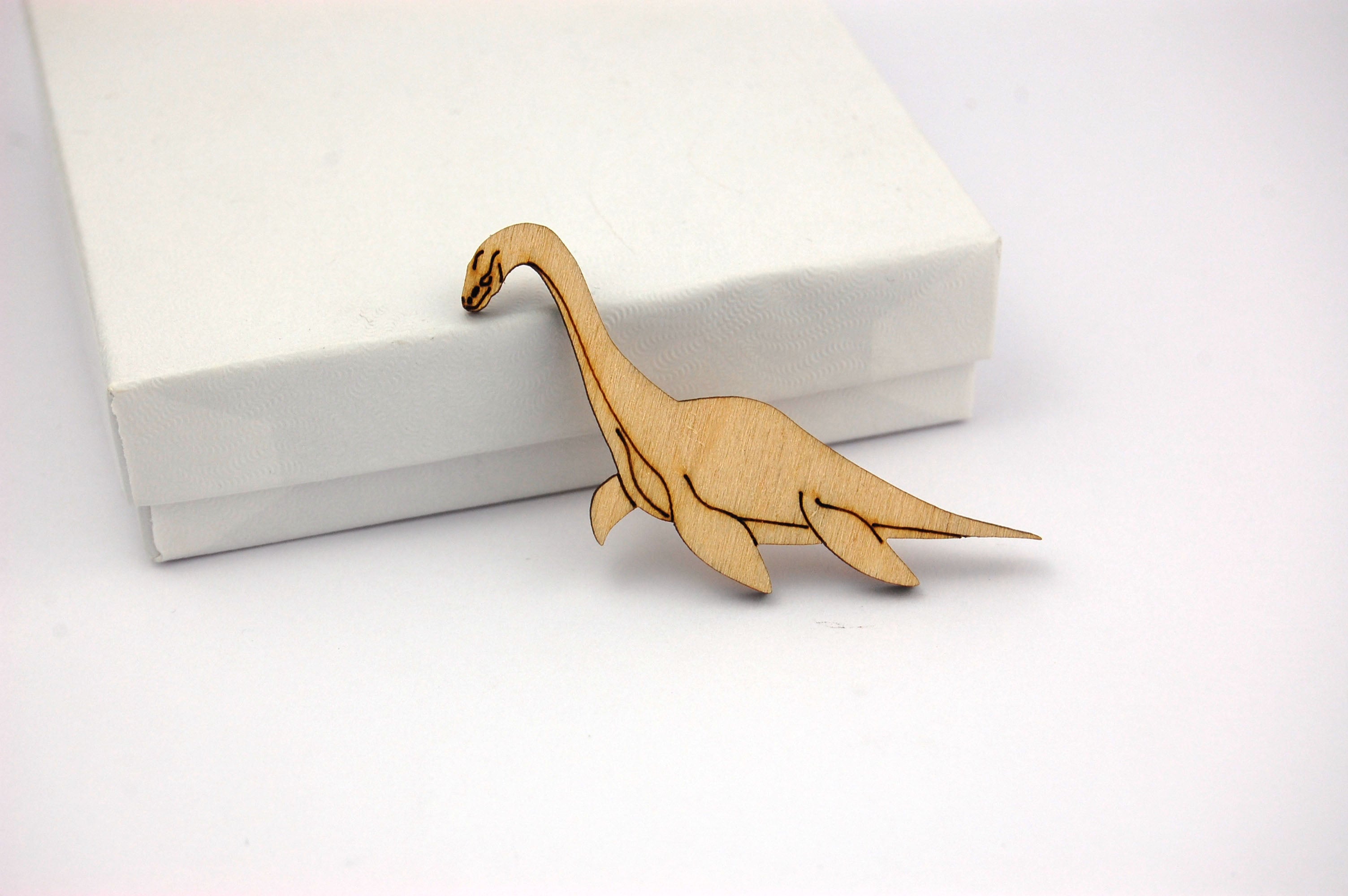 Dinosaur Wooden Shapes - 2 x Plesiosaurus