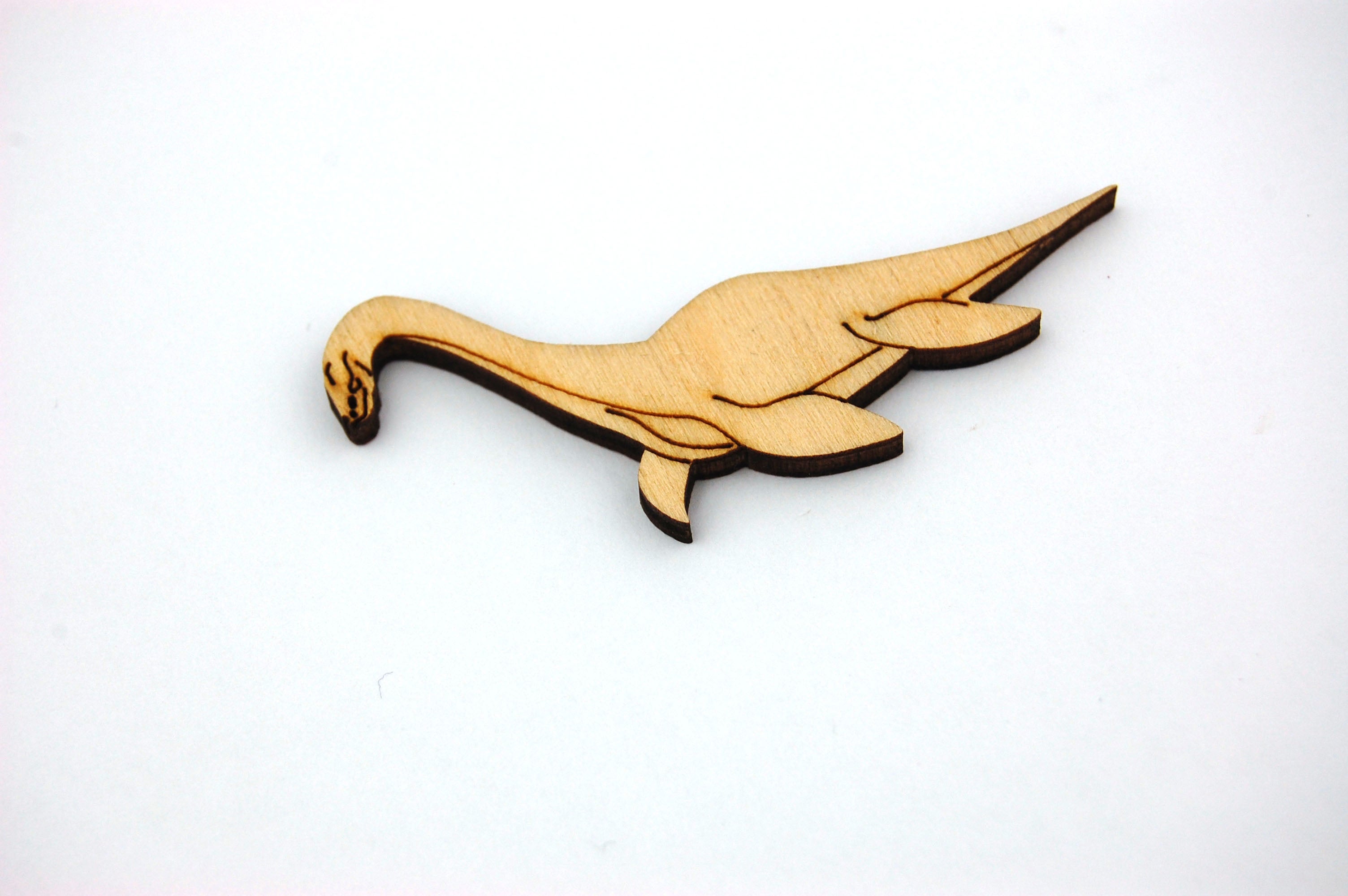 Dinosaur Wooden Shapes - 2 x Plesiosaurus