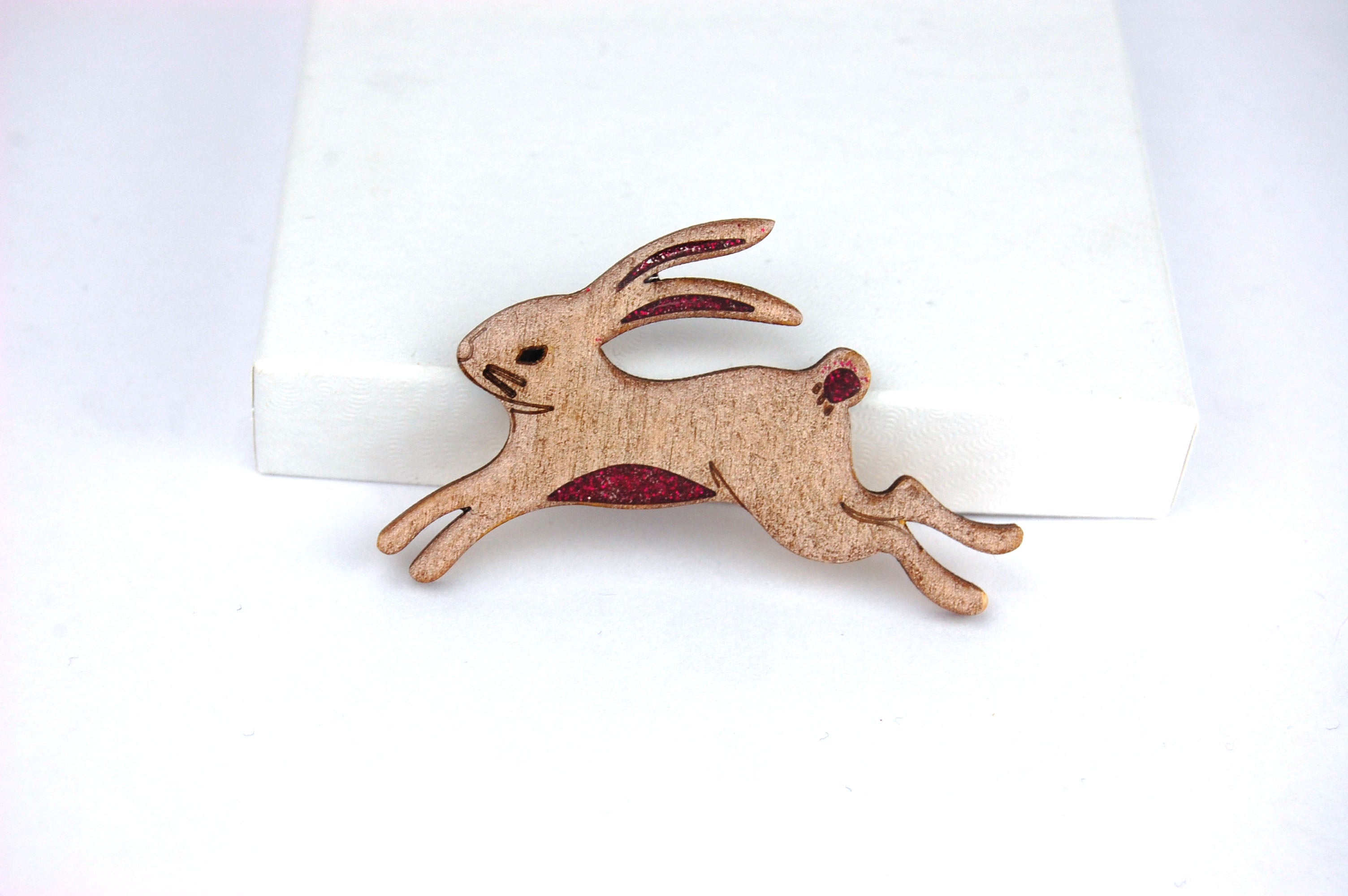 Running Hare Wooden Shapes