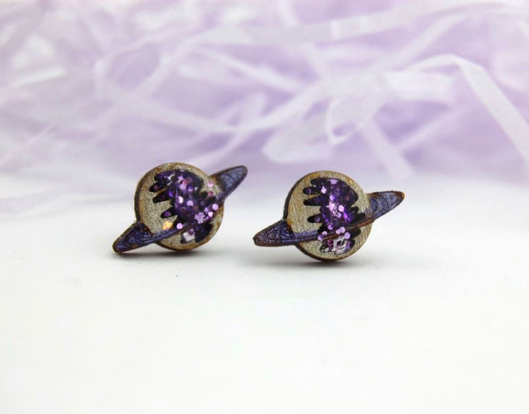Saturn Earrings