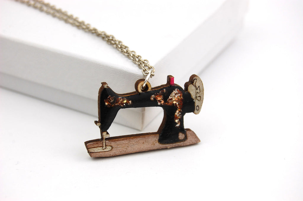 Sewing Machine Necklace