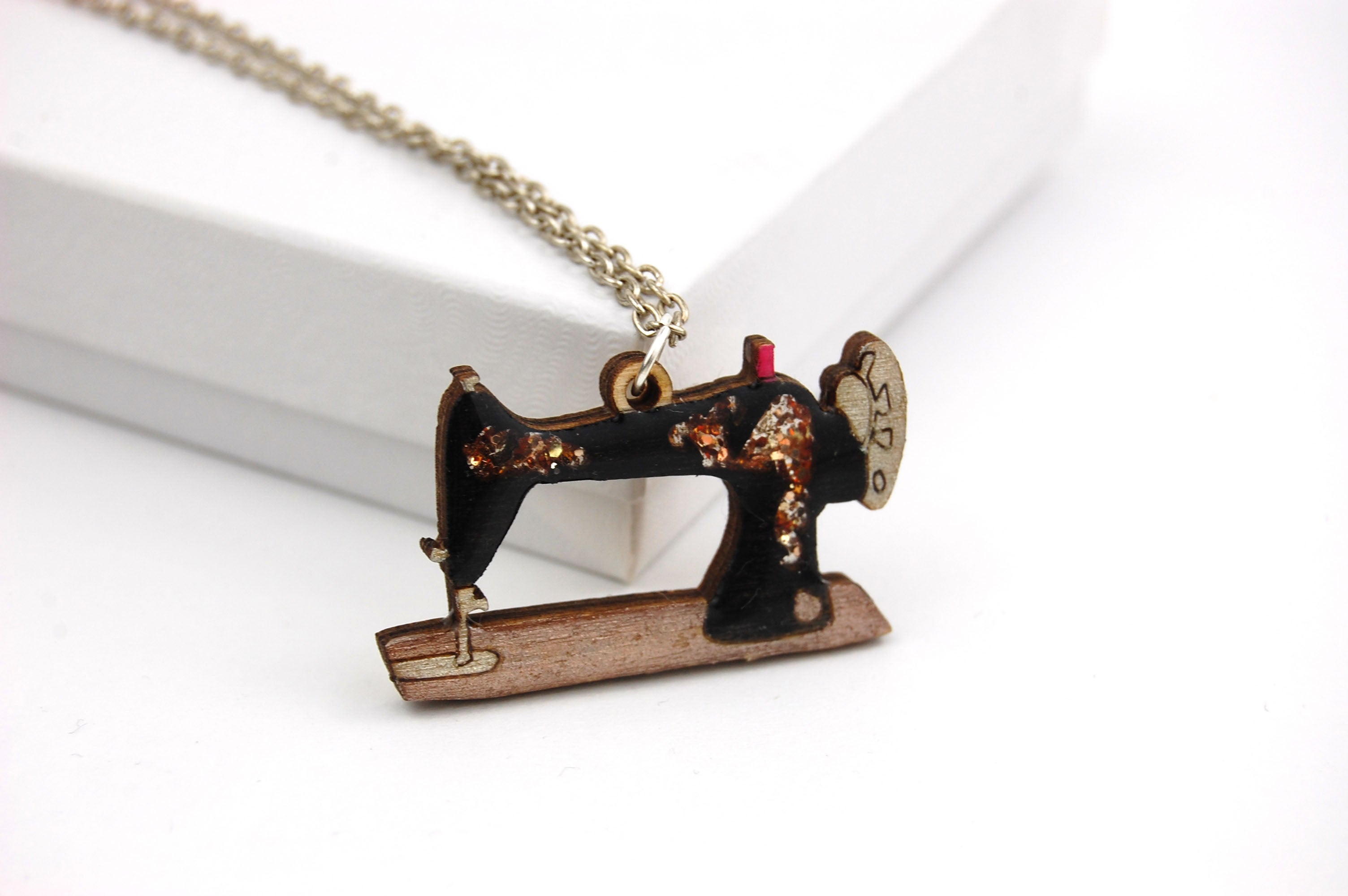 Sewing Machine Necklace
