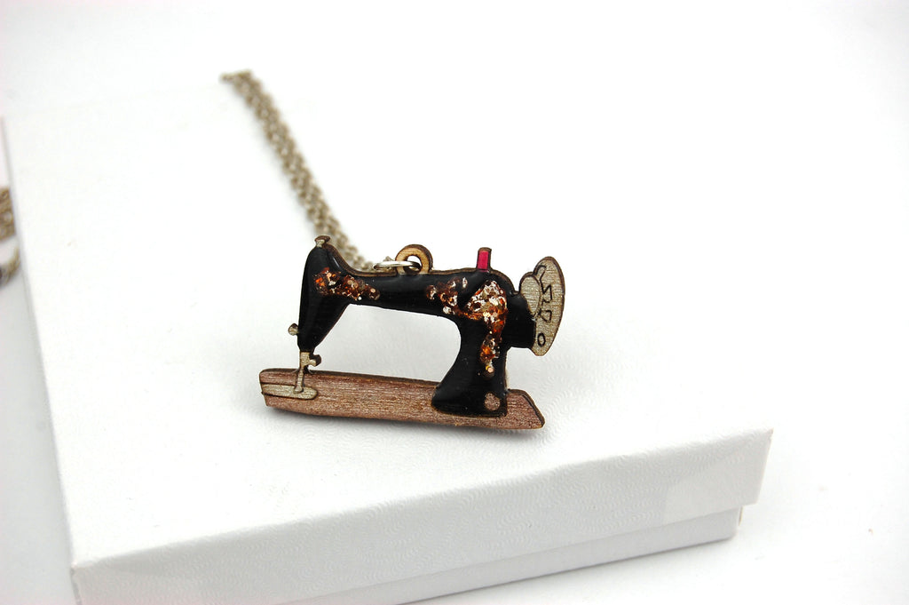 Sewing Machine Necklace