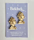 Queen Wooden Shapes x 2