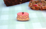 Strawberry Cake Pin Badge Pin Badge